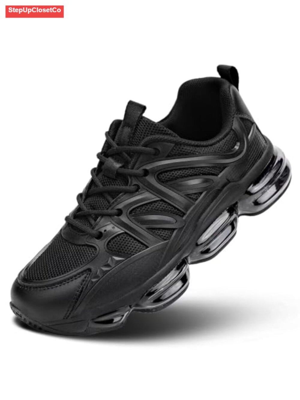 Air Cushion Running Shoes Chunky Sneakers Breathable Non-Slip Gym Work Trainers